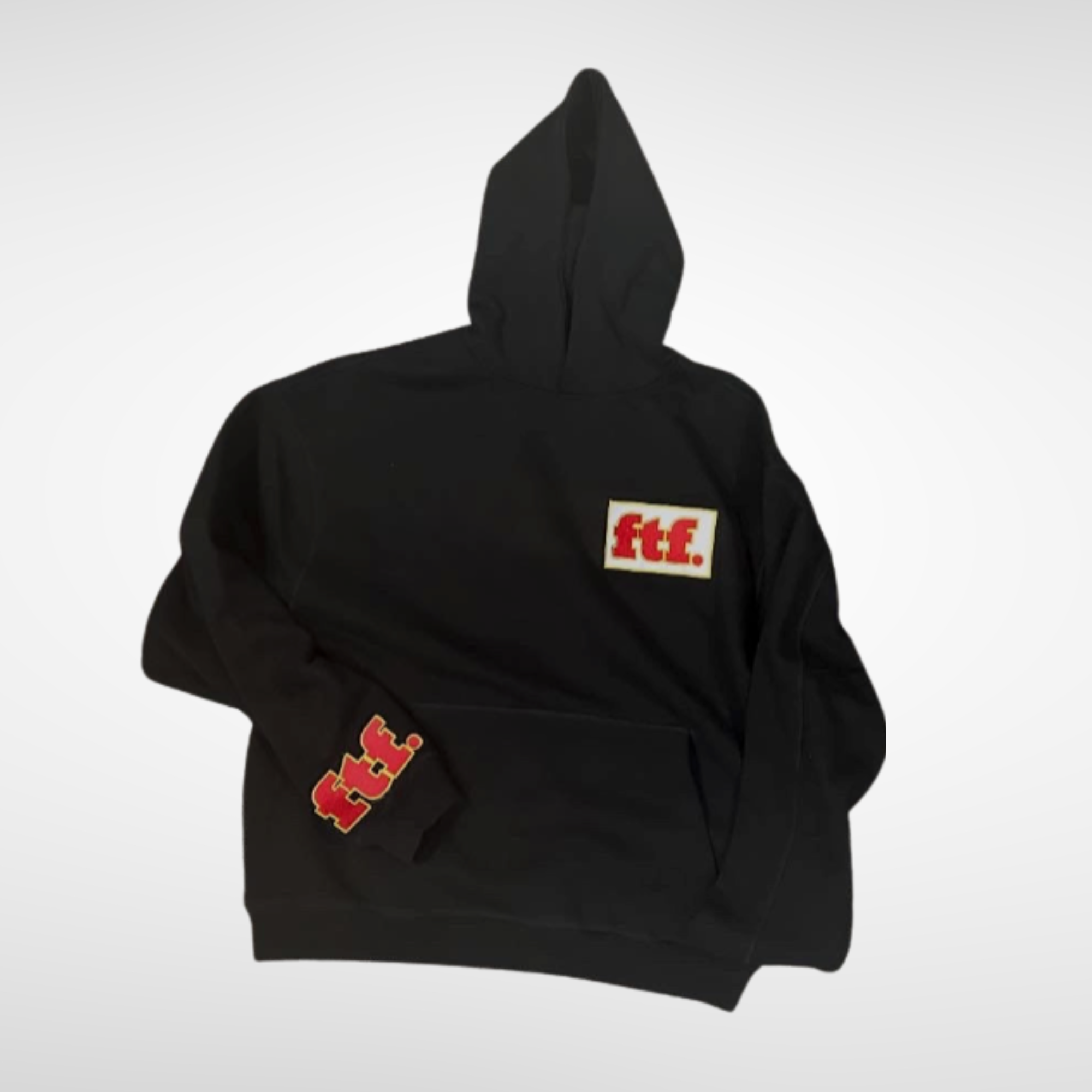Black ftf. Hoodie