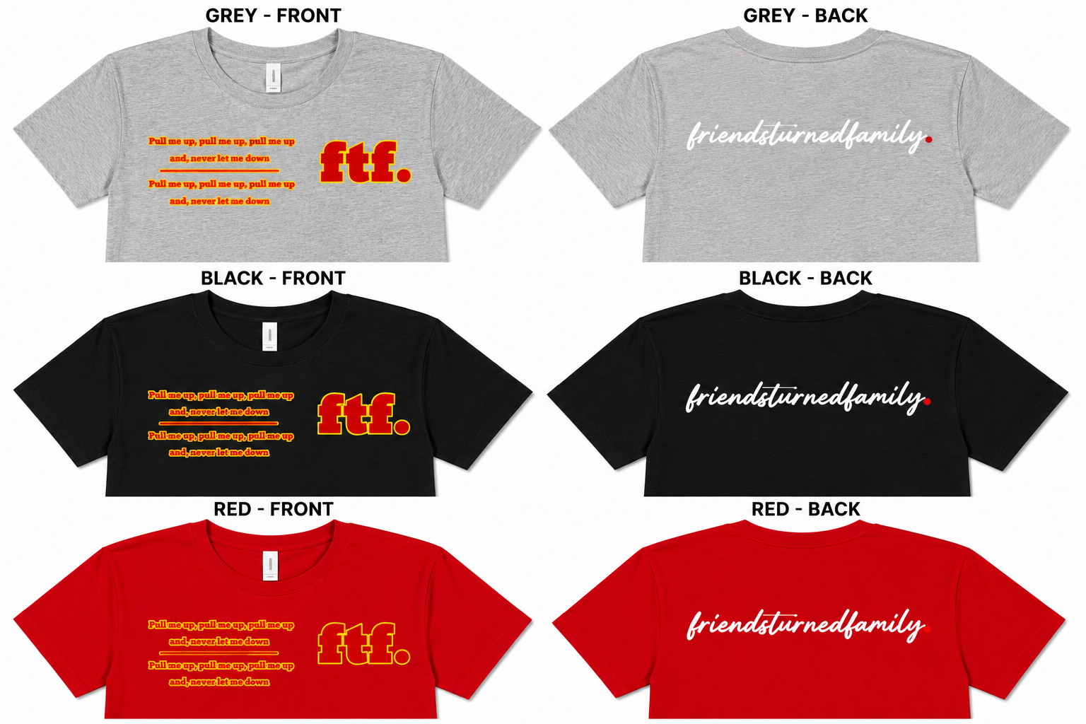The "pull me up" t-shirt