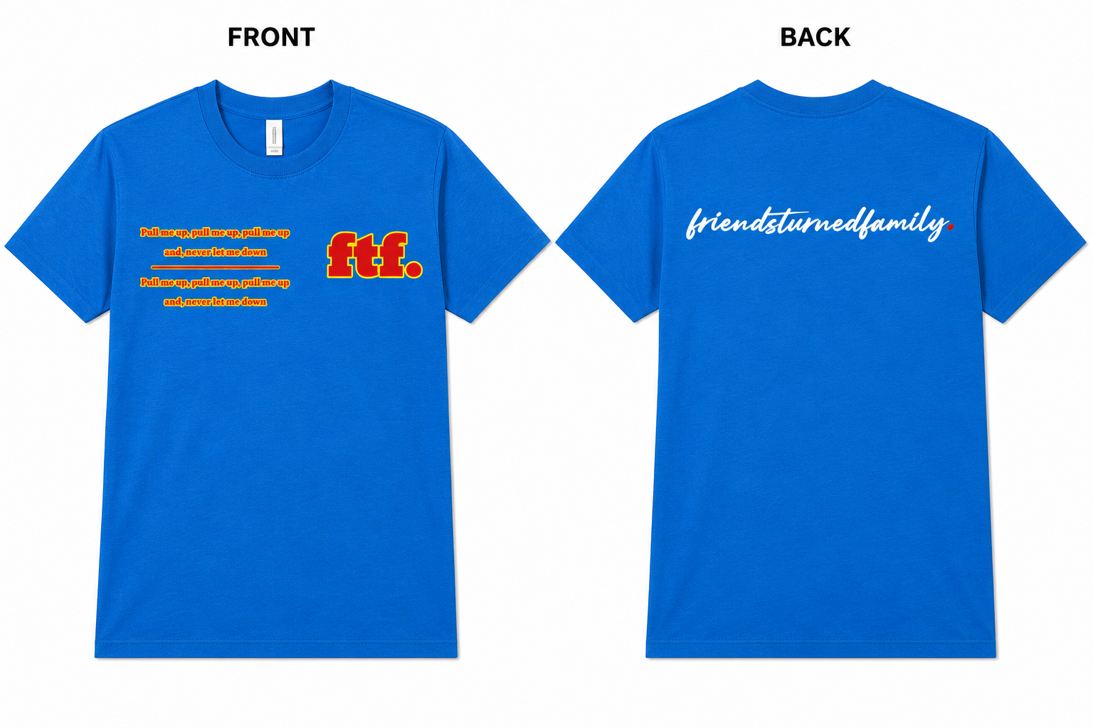 The "pull me up" t-shirt